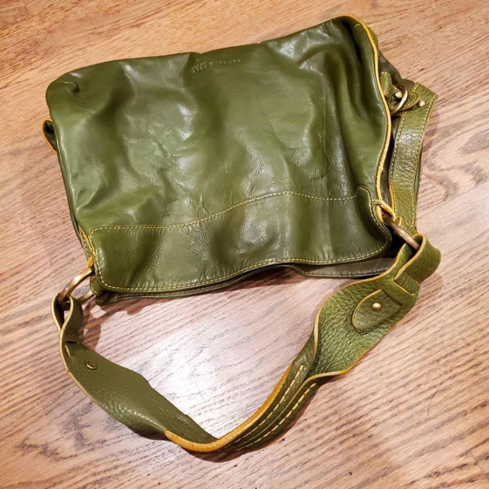Green handbag
